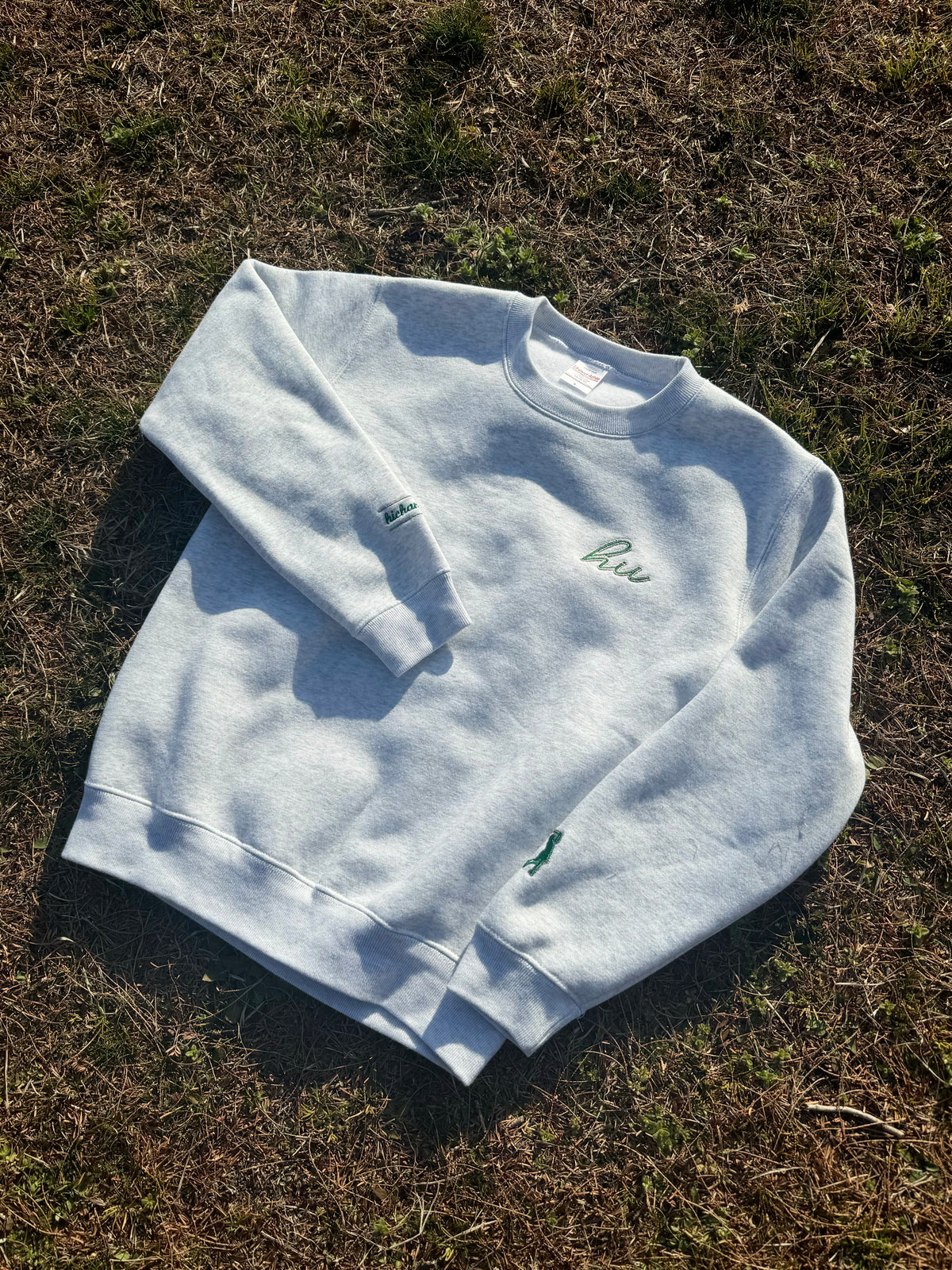 ORIGINAL CREW NECK SWEAT / GRAY – hichangolf
